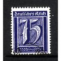 GERMANY 1922 SG 184 75pf VIOLET BLUE FINE USED