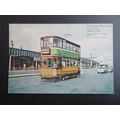 Glasgow Corporation Standard Tram No.156 Postcard
