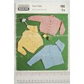 Vintage: Sunbeam 105 three raglan matinee coats...
