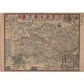Kent Antique Map Postcard