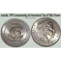 Australia 1999 One Dollar $1 International Year...