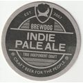 BEER MAT - BREWDOG - INDIE PALE ALE - (Cat 057)...