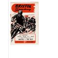 Bristol v The Rest 1947 speedway programme