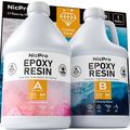 Nicpro 1 Gallon Crystal Clear Epoxy Resin Kit, ...