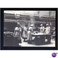 LONDON Lime Grove Municipal Kitchen Postcard (5:4)