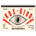 kox-6180 alex macksoud bell calif 1960s cb qsl ...