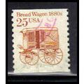 Used 2136 25c Bread Wagon Very Fine CNS 1 PA5998