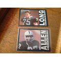 1985 Topps, 2-cards, Howie Long, Marcus Allen