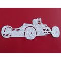 6 x Tattered Lace Die Cuts Vintage F1 Racing Car