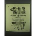 1922 Onyx Pointex Hosiery Ad - NICE!