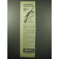 1956 Mossberg Model 142 Rifle Ad - Arctic Resea...