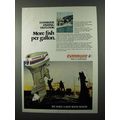 1977 Evinrude 55 Outboard Motor Ad - More Fish