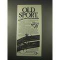 1978 Lyman Hawken Plains Rifles Ad - Old Sport