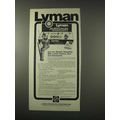1978 Lyman Marksman Reloading Accessory Kit Ad