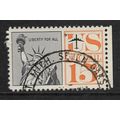USA 1959 AIR SG A1140 15c STATUE OF LIBERTY FIN...