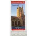 c2011 leaflet St. Edmundsbury Cathedral, Suffolk