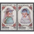 ZAYIX - Mexico 1252-1253 MNH Christmas Shepherd...