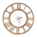 Natural Wood 16-inch Classic Farmhouse Roman Nu...