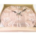Farmers Market Wall Clock 30 CM MDF Brown Roman...