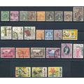 25x Stamp Mix - Perak - Used Hinged - Commemora...