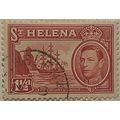 St Helena KGVI 1938 1½d Scarlet Used SG 133 Sc ...