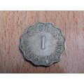 Cyprus 1938 1 Piastre Coin