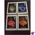 1989 GB Anniversaries PHQ 117 mint set of 4 car...