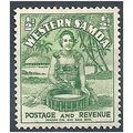 Western.Samoa 1935 SG180 1/2d Green Mounted Mint.