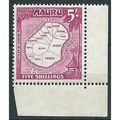 Nauru 1954 SG56 5/- Magenta Unmounted Mint .. ..