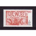 GERMANY 1987 GERHART HAUPTMANN SG2222 80pf POST...
