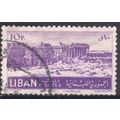 Lebanon 1952 (Air) - SG449 - 10p violet - Baalb...