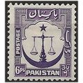 Pakistan 1948 SG25 6p Violet Mounted Mint . ..