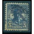 Used 637 5c Theodore Roosevelt Average M10042