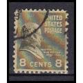 Used 813 8c Martin Van Buren Very Fine KA5602