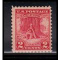 645 2c Valley Forge Just Clears MNH O1113