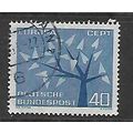 GERMANY 1962 EUROPA 40pf BLUE TREE SG 1298 FINE...