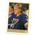 1989-90 O-PEE-CHEE NHL Hockey Stickers Brett Hu...