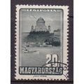 HUNGARY 1947 AIR VIEWS 20f USED SG988