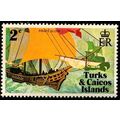 Turks & Caicos Islands 1971 Pirate Buccaneers 2...