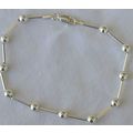 silver balls bracelet