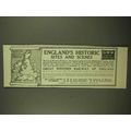 1911 Great Western Railway of England Ad - Hist...