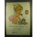 1965 Bell Telephone Ad - All Packed and Ready t...
