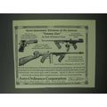 1983 Auto-Ordnance Thompson Ad - 1927 Pistol; A1 Deluxe