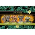 DJIBOUTI 2016 SHEET MNH ELEPHANTS ELEFANTES ELE...