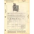 BENDIX model 1521 8 tube AM FM radio phono Sams...