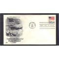 FDC Art Craft 1891 18c Flag (Cachet-U/A) CV00288