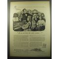 1950 National Life Insurance Company Ad - All up and down the whole creation