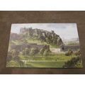 Valentines Postcard - Edinburgh Castle & Nation...