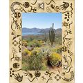 Southwestern Style Laser Engraved Wood Picture ...