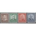 Mi: 173/6 MNH 1953 Cat € 100